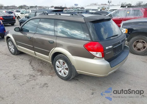 2008 Subaru Outback z USA, uszkodzony, nr VIN 4S4BP60C587301198